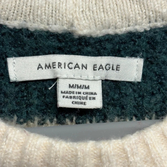 American Eagle Outfitters Colorful Striped Knit Sweater M - Picture 3 of 9